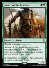 Avatar of the Resolute Light Play, English Magic the Gathering MTG Dragons of Ta