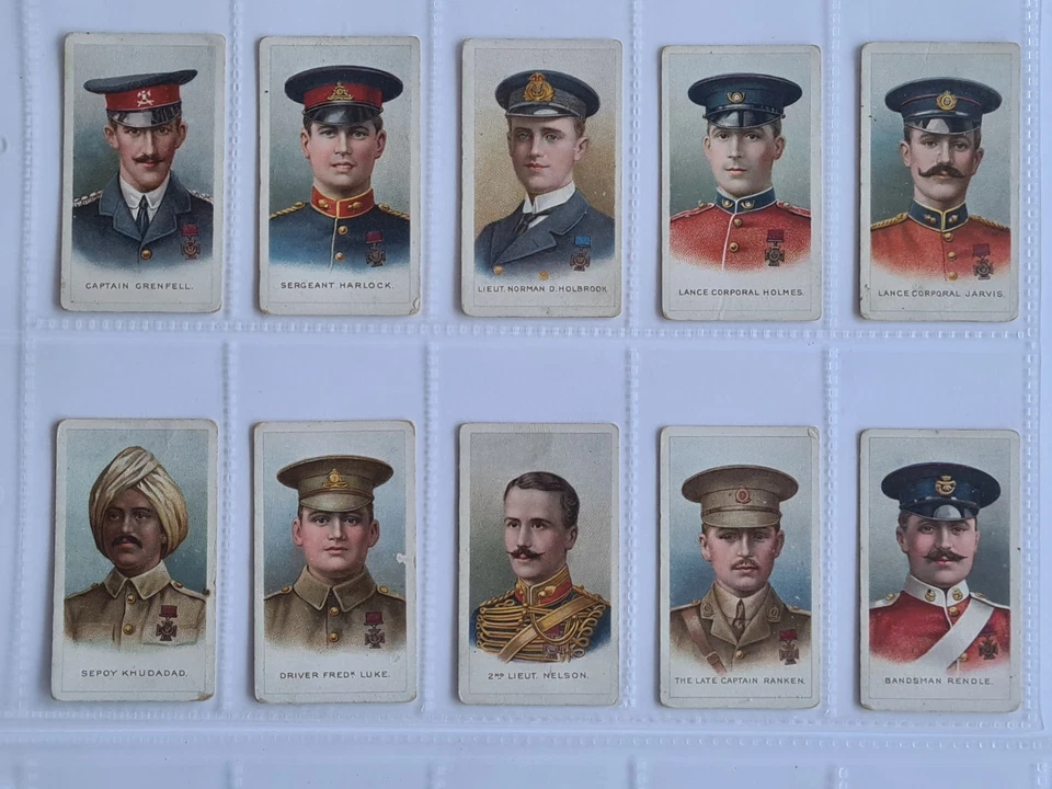 Cigarette Card Set Canadian IMPERIAL TOBACCO. CO Victoria Cross Heroes 1915 #27 - Image 3 of 4