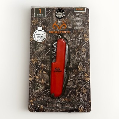 New RealTree 11-in-1 Multitool Pocket Knife Professional Series Premium Quality