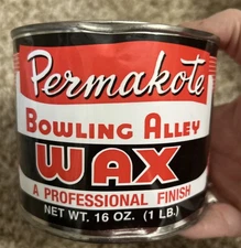 Permakote Bowling Alley Wax 16 oz Can | Wood Floors, Linoleum, Tile, Etc