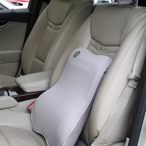 Ergonomic Lumbar Support Pillow Memory Foam Back Support Cushion for Car Chair