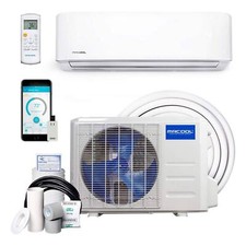 MRCOOL Advantage 24,000 BTU Ductless Inverter Wall Mount Heat Pump, White Used