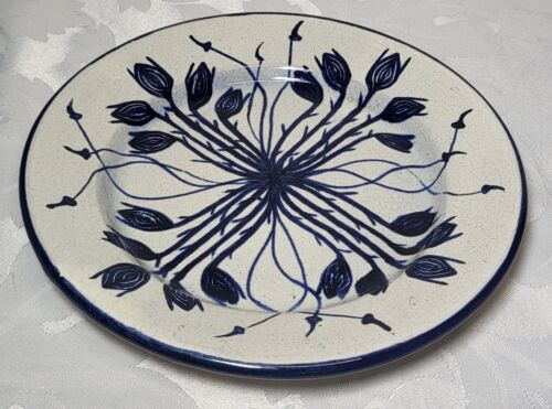Olaria Nova LAGS Portugal Pottery Plate Dish Blue & White Size Approx 20cm - Picture 20 of 24