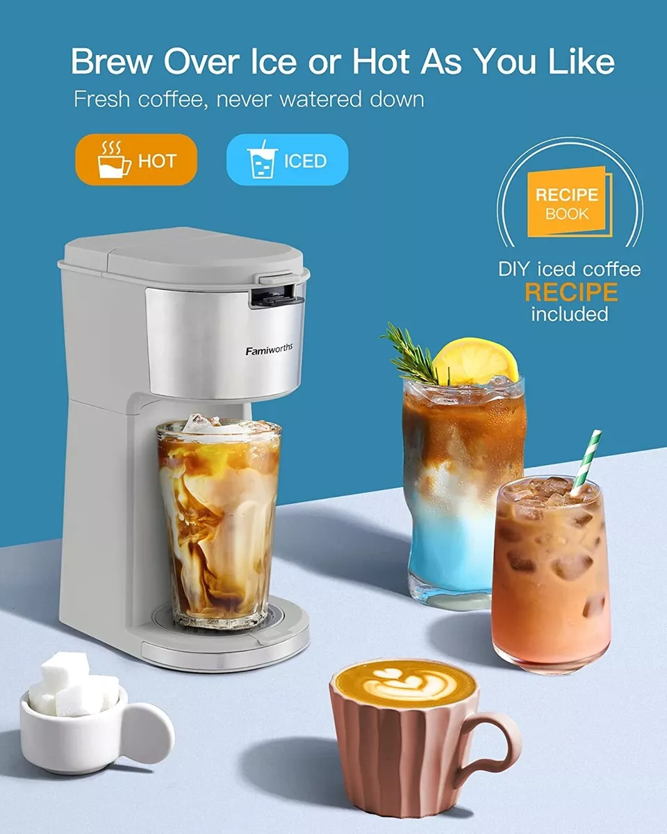 Hot and cold keurig coffee clearance maker