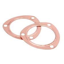 3 Inch Copper Header Exhaust Collector Gaskets,fits SBC BBC 302 350 454 383