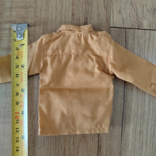 1/6 Orange bright brown long sleeve shirt soldier hot toys quality - Picture 5 of 5