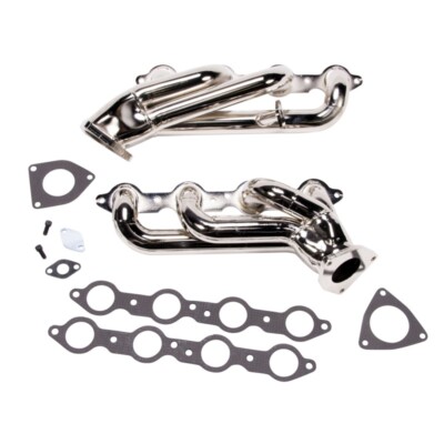BBK Fits 99-04 GM Truck SUV 6.0 Shorty Exhaust Headers 4006 Titanium Ceramic