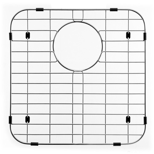 Rejilla de fregadero HOUZER BG-7070, acero inoxidable BG-7070 15 x 15 x 4 - Imagen 2 de 2