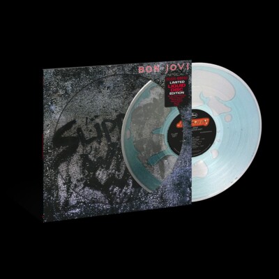 BON JOVI - SLIPPERY WHEN WET WATER FILLED VINYL LP LIMITED