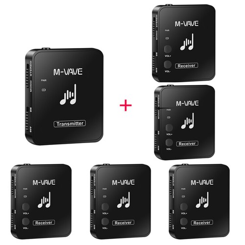 M-VAVE 2.4G Wireless in-Ear Monitor System Earphone Transmitter Receiver Y5I9 - Picture 12 of 16
