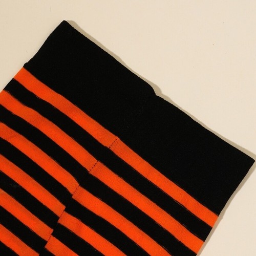 Striped Tights Elastic Breathable Striped Leggings Full Length Tights Leggings - Picture 3 of 12