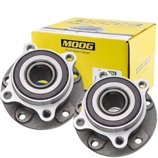 MOOG Front Wheel Hub Bearing Assembly Pair For Chrysler 200 Dodge Dart 2013~2017