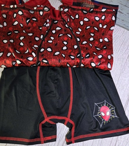 Spiderman Boxer Briefs SIZE 10 Boys Athletic 3pk Mesh Fabric Underwear MARVEL - Picture 4 of 6