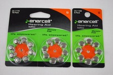 24 Enercell 23-1166 13 Hearing Aid Button Cell Batteries