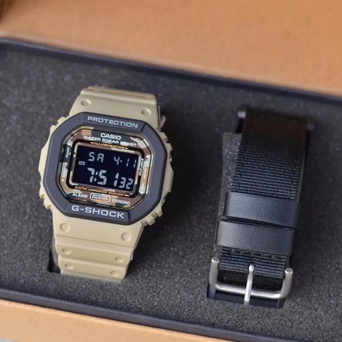G-Shock Utility Colours Limited Edition Extra Band Watch Set GShock DW-5610SUS-5 - Picture 8 of 10