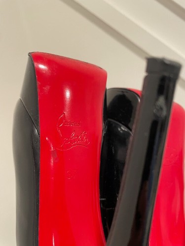 Christian Louboutin Lady Peep 150 patent leather heel EU37 - Picture 9 of 11