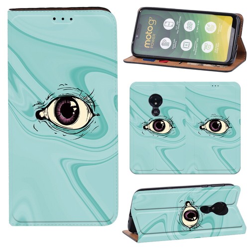 For Motorola Moto E20 E30 E40 G10 G22 G31 G50 PU Leather Phone Stand Cover Case - Picture 10 of 24