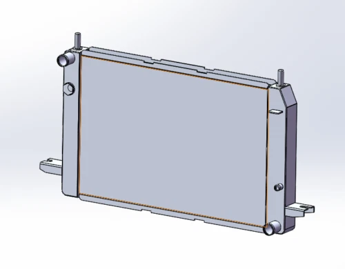 Radiador de aluminio nuevo 85 GB8005GE 1 PIEZA PARA FORD SCORPIO I 85-94 FORD GRANADA Foto 2 de 3