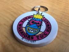 Vintage 80's original T&C Surf Designs Keyring NOS