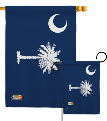 South Carolina Garden Flag Americana States Decorative Gift Yard House Banner