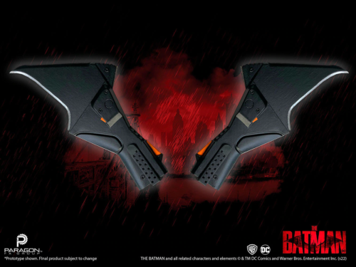 PARAGON DC The Batman 2022 Bat Glyph Batarang 1:1 Scale Prop Replica NEW SEALED - Picture 1 of 5