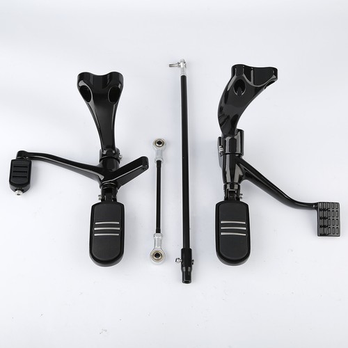 Forward Control Pegs Lever Linkage Kit Fit For Harley Sportster 883 Iron 14-up - Picture 12 of 12