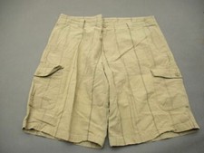 The North Face Size 38 Mens Tan 100 Cotton Regular Casual Cargo Shorts T245