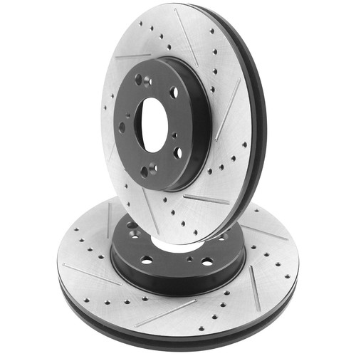 Front Rear E-Coating Brake Rotors For Lincoln Zephyr Mazda 6 Mercury Milan Rotor - Picture 8 of 8