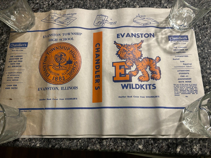 Evanston Wildkits book covers,VINTAGE