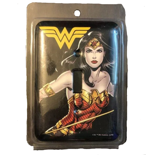 Wonder Woman Einzelschalter Platte Wohnkultur Medienzimmer Mann Höhle Kinderzimmer