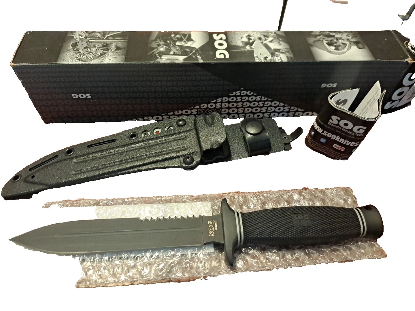 SOG Boot Collectible Modern Factory Manufactured Fixed Blade Knives