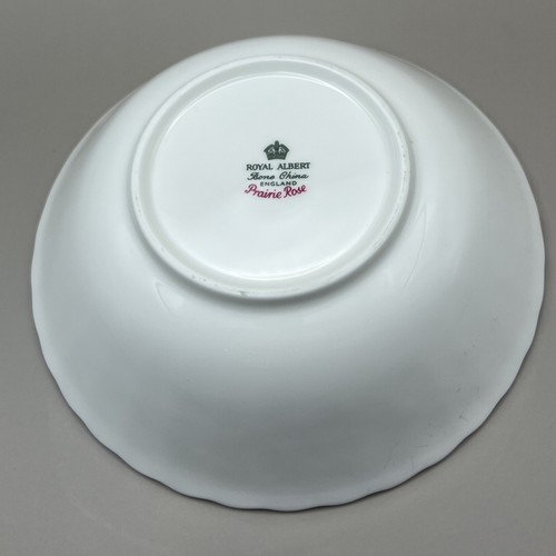 Royal Albert "Prairie Rose" Cereal Bowl - Picture 3 of 3