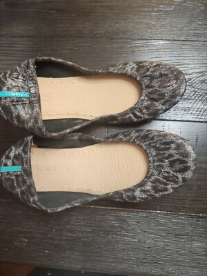 NEW W/O Box Tieks Limited Edition Black Leopard Size 10 Black Friday  Release