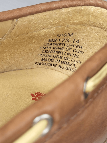 Blondo Canada Leather Tan|Brown Womens Loafers Size 6.5M - Picture 9 of 9