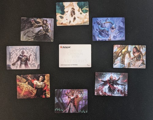 Art Card Series Set of 50 (Non-Stamped) - MTG - VOW Innistrad Crimson Vow - NM