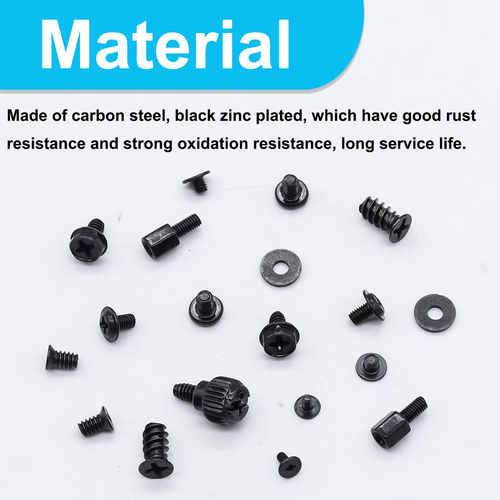 400Pcs Computer Screws Assortment Kit, Motherboard Standoffs Screws PC Screws fo - Afbeelding 3 van 12