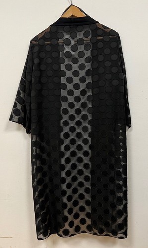Ladies New Cruz Plus Size Long Line Kaftan Cover Up Open Front Top Size 16-26 - Picture 6 of 7