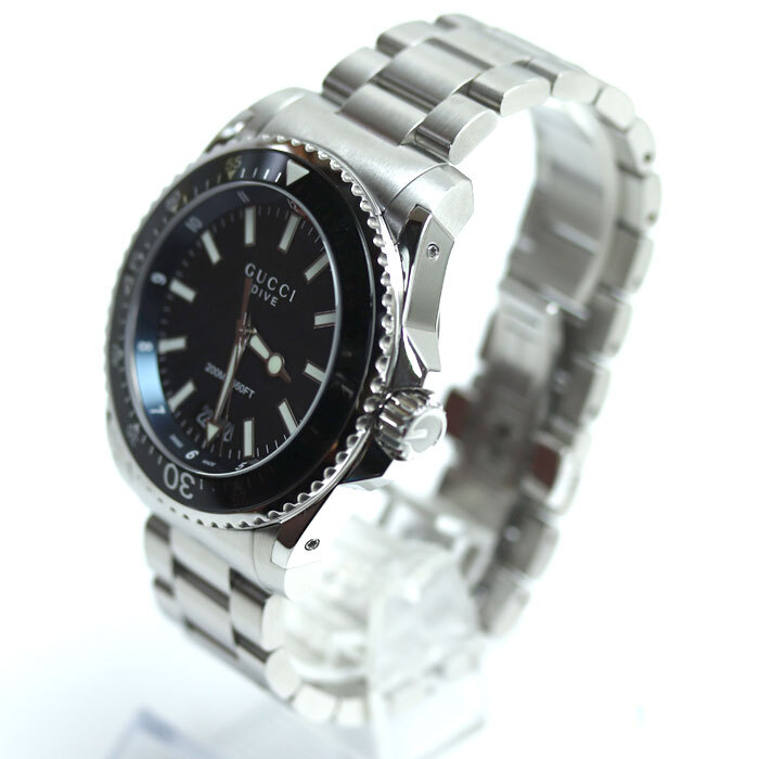 GUCCI DIVE Watch Battery Operated YA136212 136.2 Men s Used GUCCI DIVE Watch Battery Operated YA136212 136.2 Men s Used