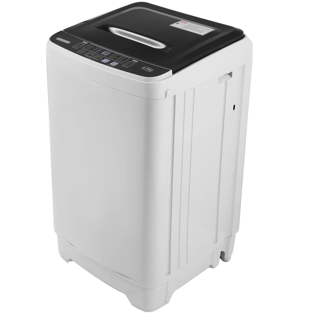 Washing Machine Washer Portable Full-Automatic Washer w/ Drain Pump & Dryer  Home