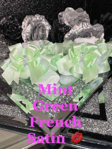 Handmade Girls Frilly Tutu Ruffle Ankle Baby Girls Diamante Stack Bow Socks ❤️ - Picture 13 of 70