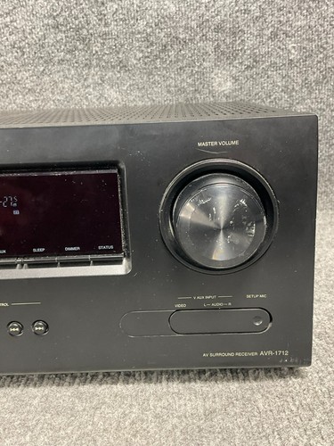 Denon AVR-1712 Home Theater 7.1 Channel 3D-ready HDMI AV Surround Receiver Black - Picture 7 of 23