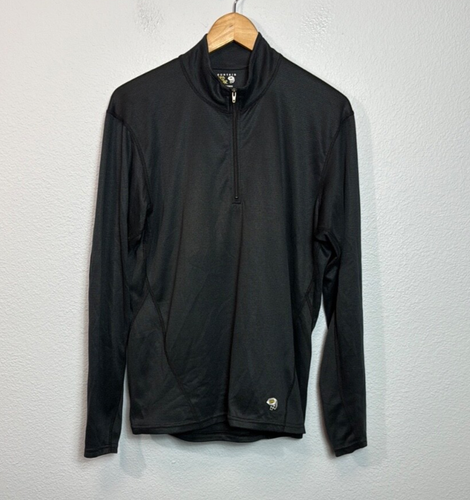 Mountain Hardwear Shirt Herren Large Pullover Quarter Zip Wandern Outdoor BaseLayer