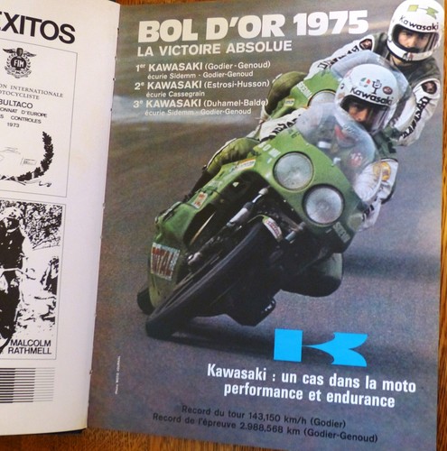 Motorcycle Year 1975 - 1976 No.1 First Edition Hardcover By Howdle, Peter - Used - Picture 5 of 7