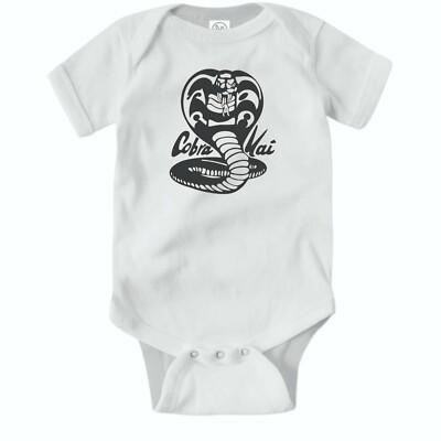 Cobra Kai Romper. Cute Gift Baby Clothes One Piece Jump Suit Bodysuit eBay