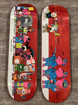 krooked SEAN CLIVER strangelove サイン入りデッキ Sean Cliver / Famine / 8.75 Deck – StrangeLove Skateboards