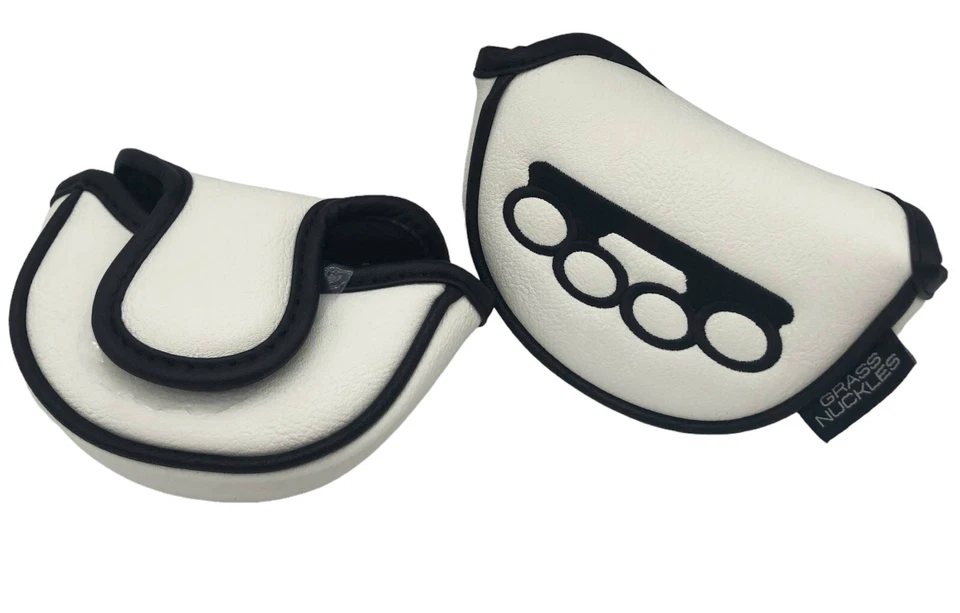 NEW Right Handed Grass Nuckles 35" Forged Putter with FREE Headcover - Image 4 of 4