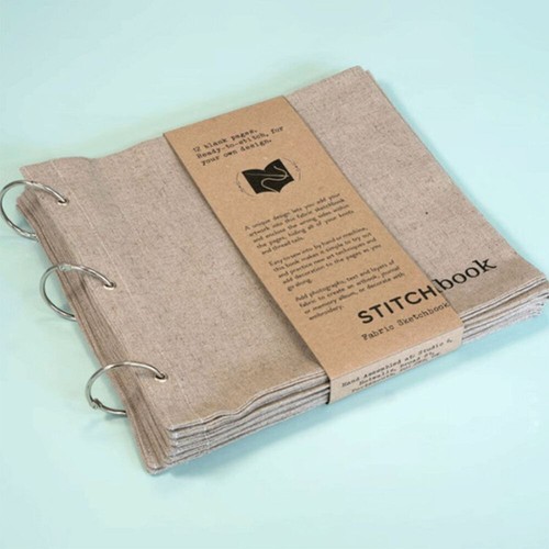 Blank Fabric Sketchbook, Unique Folding Design, Easy To Carry The Sketchbook AU - Picture 15 of 18