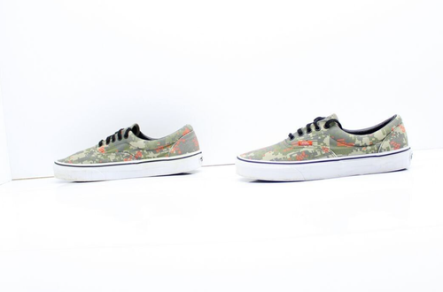 VANS ERA Basse Usate EU 42.5 US Mens 9.5 US Wo's 11 (Cod.CS347) Verde - Imagen 2 de 9