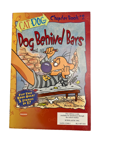 Vintage 1999 Nickelodeon Catdog Chapter Books 1 2 RARE Joke Book 1st Prints OOP - Imagen 8 de 11