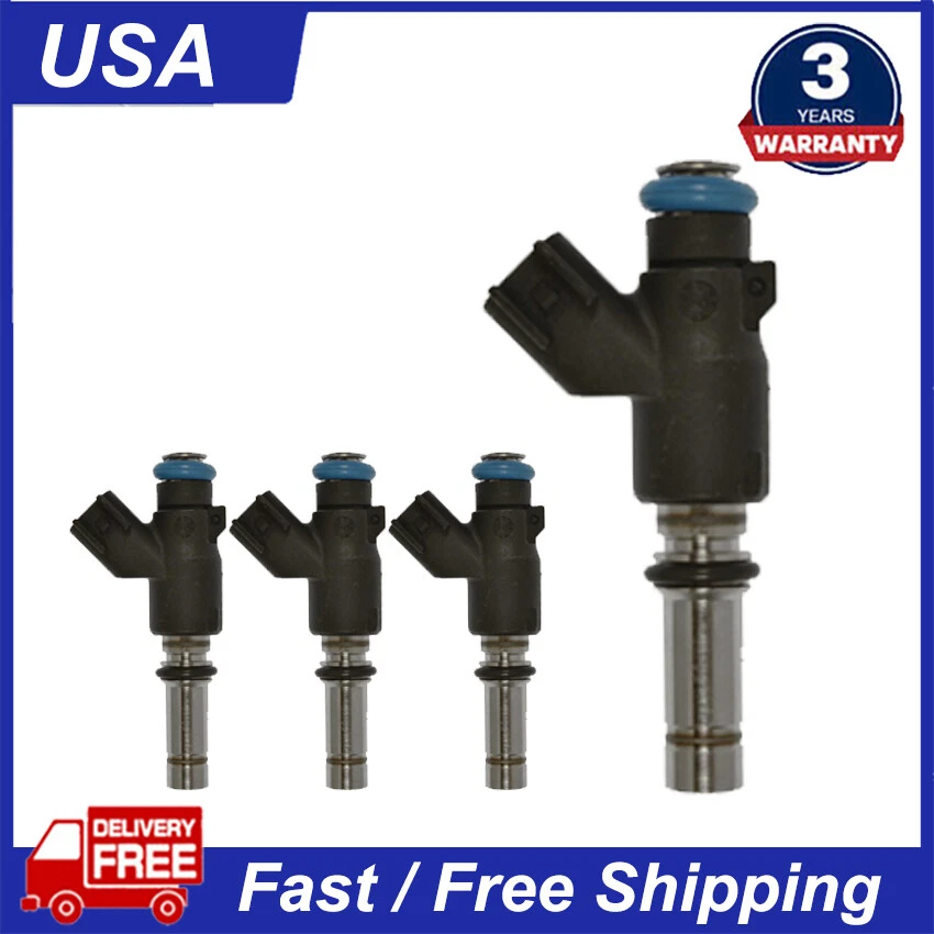 4 шт топливных форсунок FJ1043 для 2009 2010 2011 Chevrolet Aveo & Aveo5 1,6 л L4 США - Изображение 2 из 4